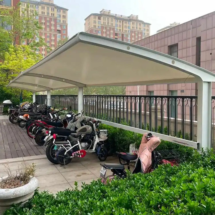 新昌县膜结构电动车棚